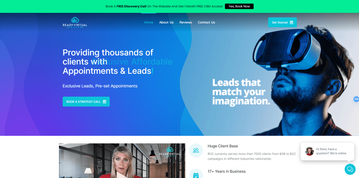 Ready Virtual Center — Subsidiaries