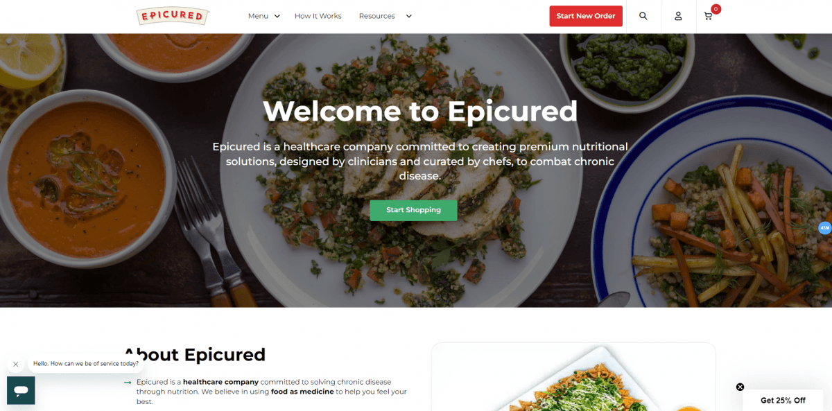 Epicured — Websites
