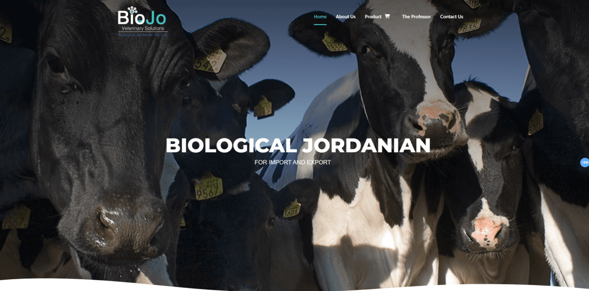 BioJordan — Websites