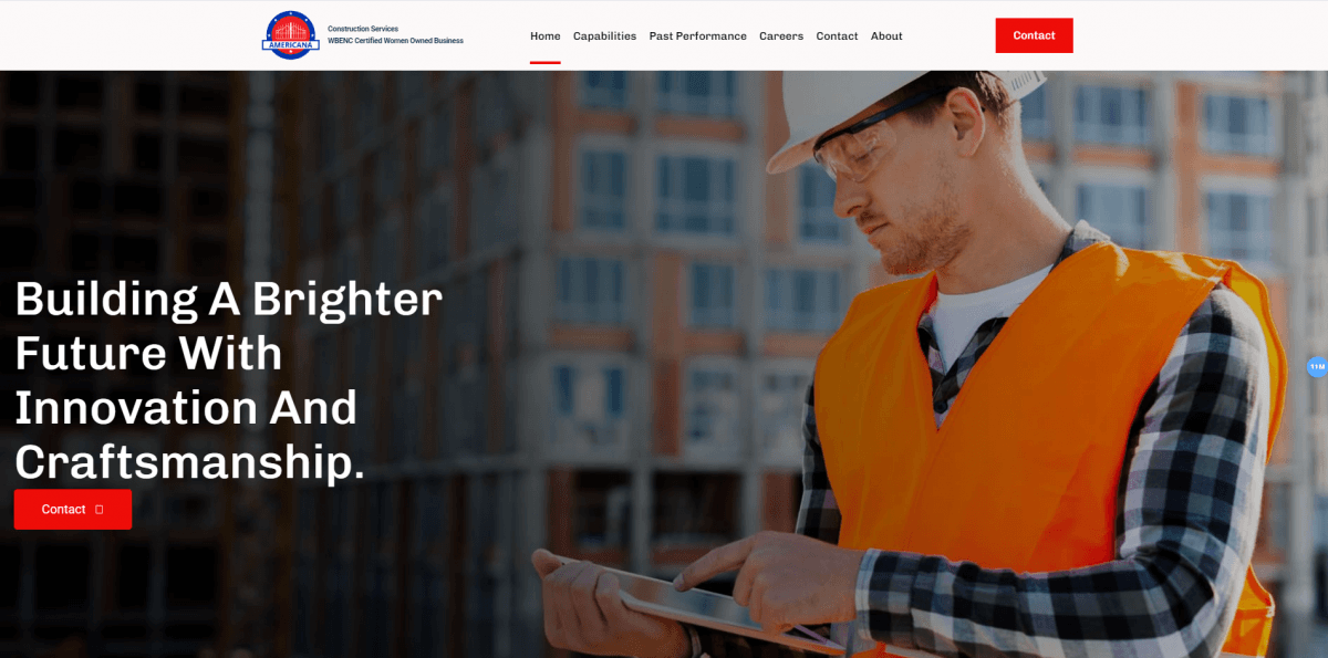 Americana Construction — Websites