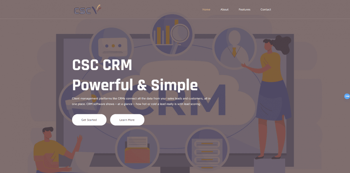 CRM CSC — Websites