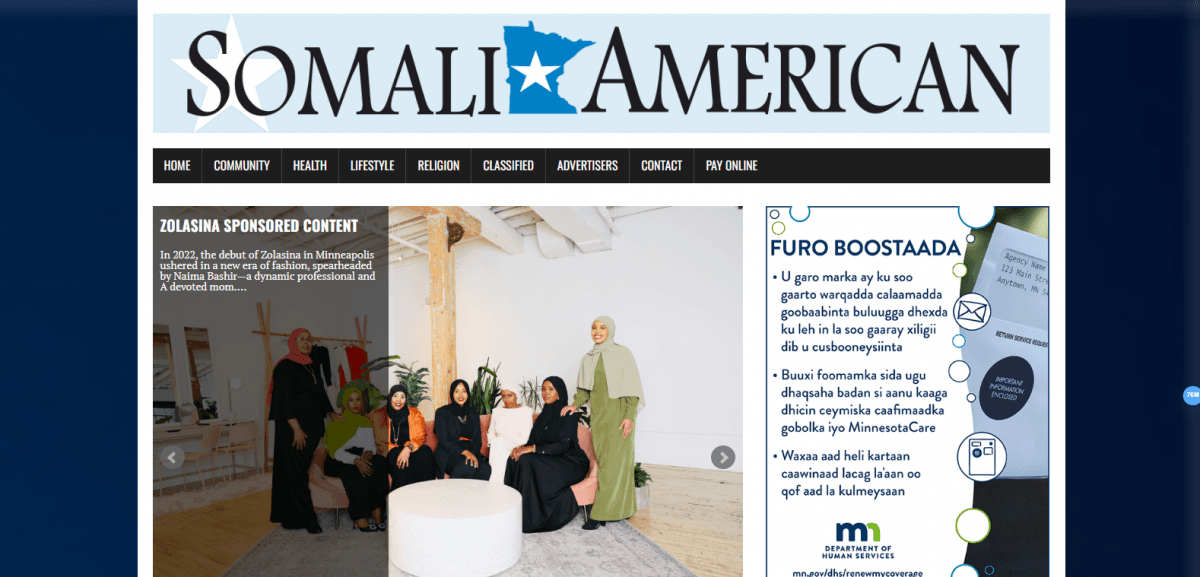 The Somali American — Websites