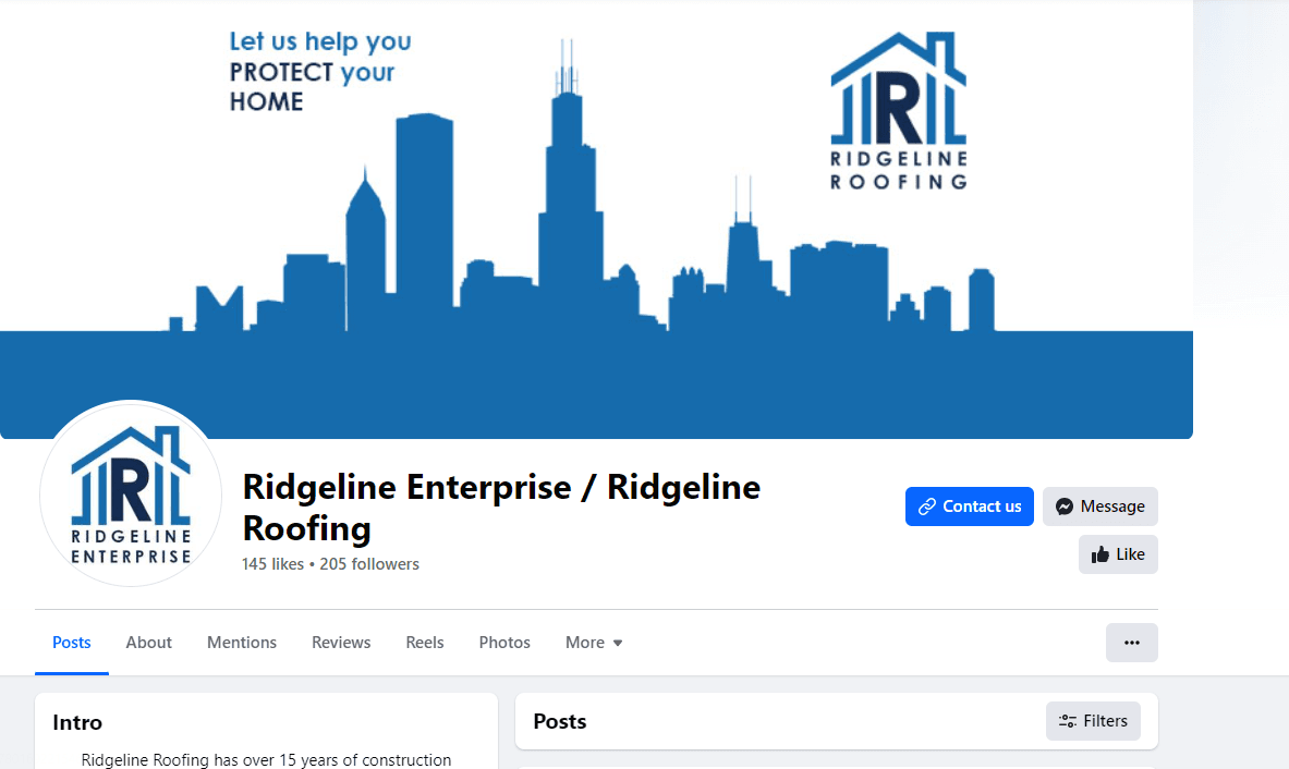 Ridgeline Enterprise — Social Media