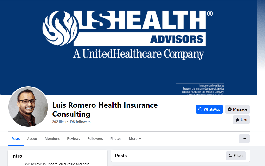 Luis Insurance Advisor — Social Media