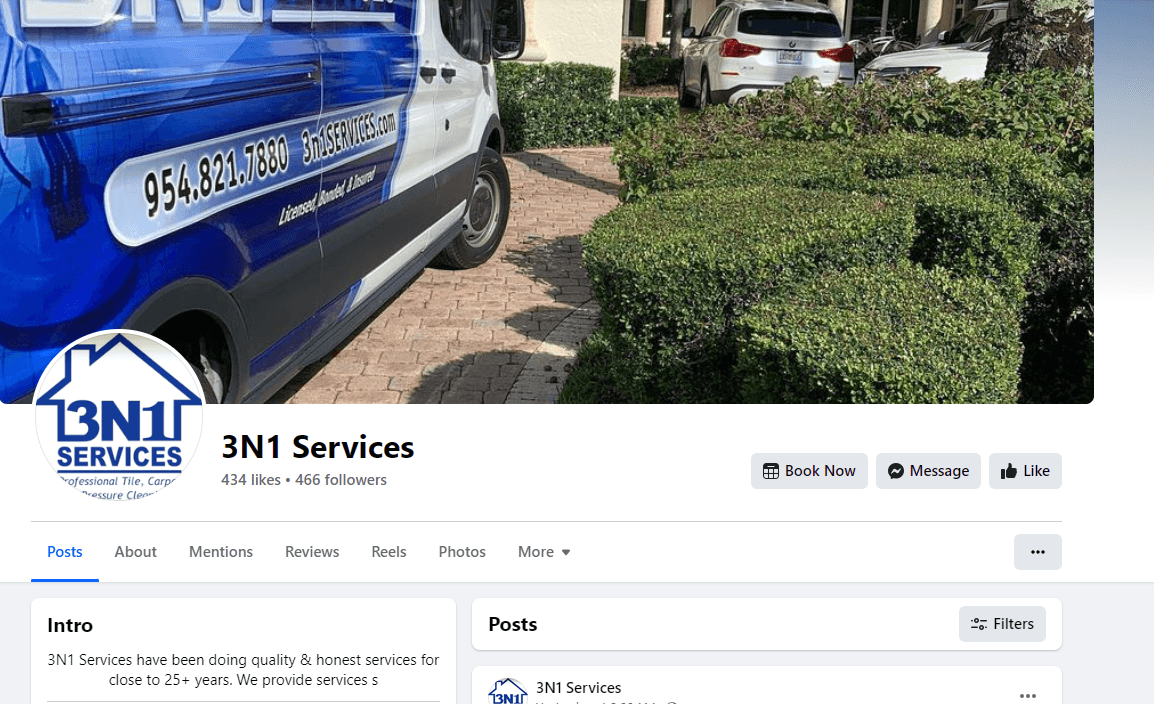 3N1 Services — Social Media