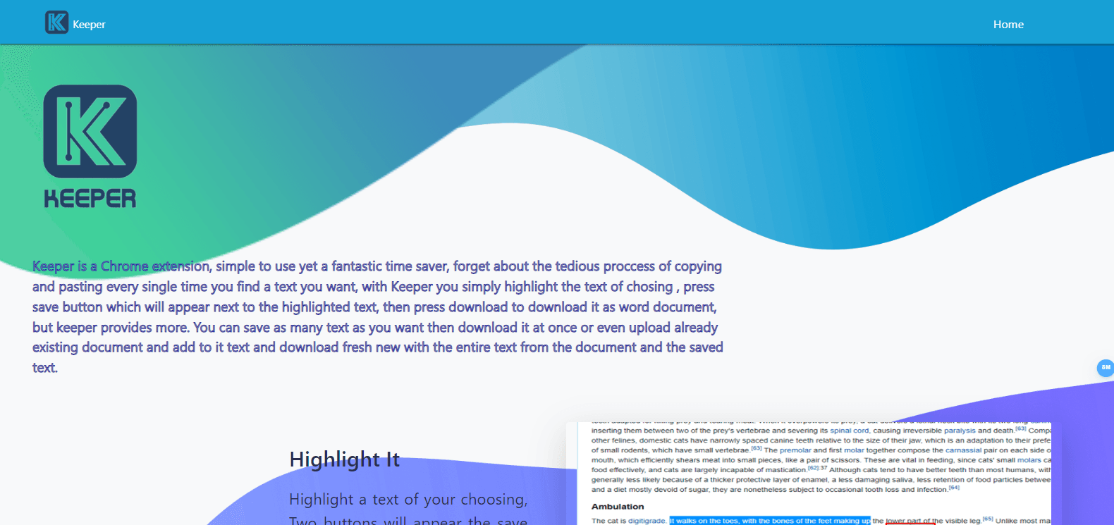Keeper — Subsidiaries